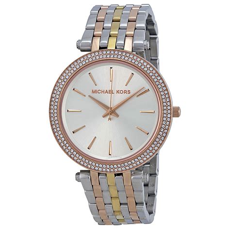 montre michael kors femme darci|michael kors darci silver.